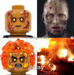 Lego Star wars Minifigures Crispy Anakin Mustafar LC Light Custom Pad Print GCC