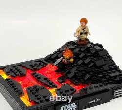 Lego Star wars Minifigures Crispy Anakin Mustafar LC Light Custom Pad Print GCC
