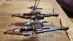 Lego Wookie Catamaran Custom Build Star Wars Minifigure Scale