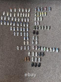 Lego star wars clone army figures collection genuine and custom lot