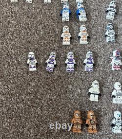 Lego star wars clone army figures collection genuine and custom lot