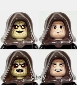 Lego star wars minifigure Palpatine The Senate Rais GCC Light Custom LC
