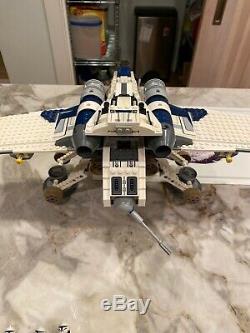 Lego star wars republic dropship And AT-OT With Custom And Extra Minifigures