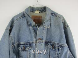 Levi's Hand Painted Denim Jacket Mens XL Darth Vader Star Wars Custom Trucker