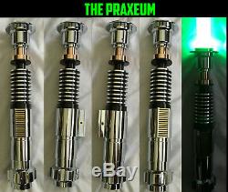 Luke Skywalker ROTJ Star Wars Custom Aluminum Lightsaber RGB LED Sound Force FX