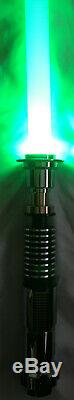 Luke Skywalker ROTJ Star Wars Custom Aluminum Lightsaber RGB LED Sound Force FX