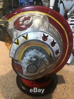 Luke X-Wing Helmet Cosplay Star Wars Custom