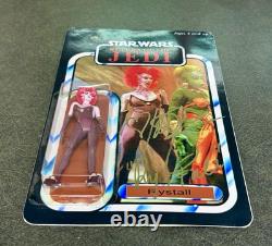 MERCEDES NGOH Signed Rystall Jabba's Dancer Star Wars Autograph Custom Figure