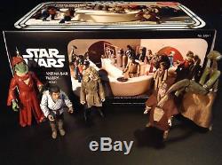 MOS EISLEY CANTINA BAR and DISTILLERY Star Wars custom vintage KENNER MIB