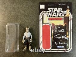 MULTI SIGNED Arleil Schous 3 Autographs Custom Star Wars Figure ANH