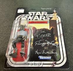 MULTI SIGNED Arleil Schous 3 Autographs Custom Star Wars Figure ANH