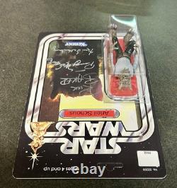 MULTI SIGNED Arleil Schous 3 Autographs Custom Star Wars Figure ANH