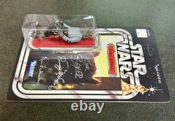 MULTI SIGNED Arleil Schous 3 Autographs Custom Star Wars Figure ANH