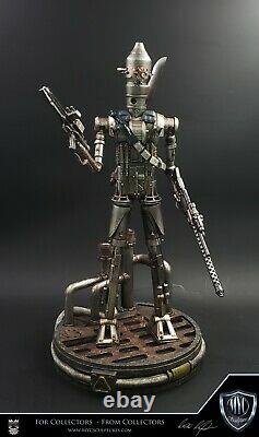 MYC Sculptures Custom IG-88 Star Wars 1/4 Statue Mandalorian Not Sideshow Rare