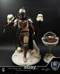 MYC Sculptures Custom MANDALORIAN Star Wars 1/4 Statue #23/99