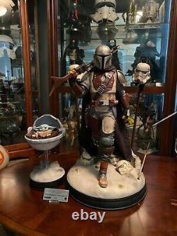 MYC Sculptures Custom MANDALORIAN Star Wars 1/4 Statue #23/99