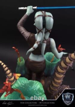 MYC Sculptures Star Wars Aayla Secura 1/4 Custom Statue #36/100 NIB