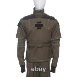 Mandalorian Star Wars Brown Flight Suite Custom Cosplay Bounty Hunter Costumes