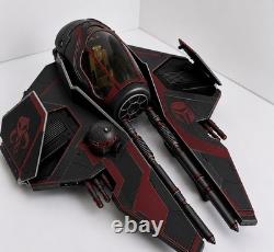 Mandalorian Starfighter Commission Star Wars Andor Vintage Sith Kenner Custom
