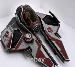 Mandalorian Starfighter Commission Star Wars Andor Vintage Sith Kenner Custom