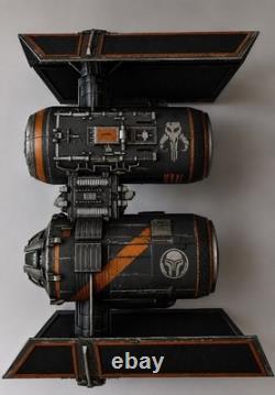 Mandalorian TIE Bomber Commission Star Wars Andor Vintage Sith Kenner Custom Mandalorian TIE Bomber Commission Star Wars Andor Vintage Sith Kenner Custom