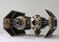 Mandalorian TIE Bomber Commission Star Wars Andor Vintage Sith Kenner Custom Mandalorian TIE Bomber Commission Star Wars Andor Vintage Sith Kenner Custom