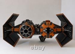 Mandalorian TIE Bomber Commission Star Wars Andor Vintage Sith Kenner Custom