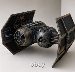 Mandalorian TIE Bomber Commission Star Wars Andor Vintage Sith Kenner Custom