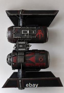 Mandalorian TIE Bomber Commission Star Wars Andor Vintage Sith Kenner Custom
