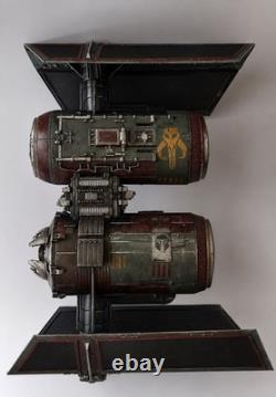 Mandalorian TIE Bomber Commission Star Wars Andor Vintage Sith Kenner Custom