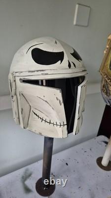 Mandalorian custom helmet star wars cosplay costume