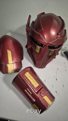 Mandalorian custom helmet star wars cosplay costume