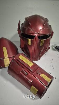 Mandalorian custom helmet star wars cosplay costume