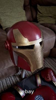 Mandalorian custom helmet star wars cosplay costume