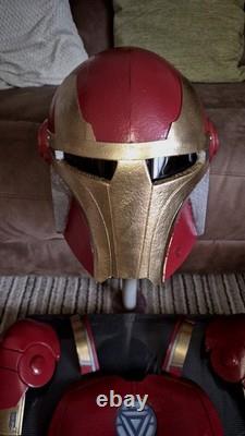 Mandalorian custom helmet star wars cosplay costume