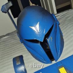 Mandalorian custom helmet star wars cosplay costume