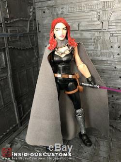Mara Jade Skywalker CUSTOM Star Wars Black Series Action Figure Expanded Univers