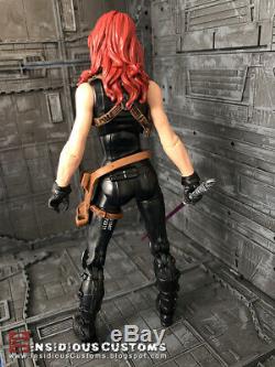 Mara Jade Skywalker CUSTOM Star Wars Black Series Action Figure Expanded Univers