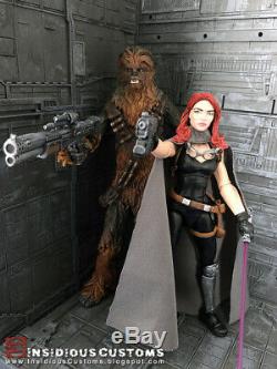 Mara Jade Skywalker CUSTOM Star Wars Black Series Action Figure Expanded Univers