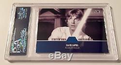 Mark Hamill Luke Skywalker STAR WARS Signed Custom CARD 1/1 PSA/DNA