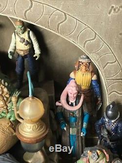 Massive Jabbas Palace Star Wars Custom Diorama 3.75 Scale Plus Custom Figures