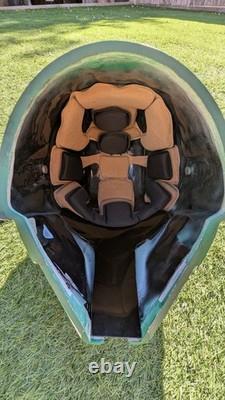 Mynocksden Resin Mandalorian Recon Helmet Costume Cosplay Star Wars pads/visor