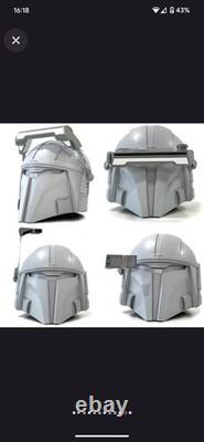 Mynocksden Resin Mandalorian Recon Helmet Costume Cosplay Star Wars pads/visor