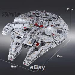 NEW CUSTOM COMPATIBLE LeGo Star Wars UCS Millennium Falcon 75192 8445 pcs Bricks