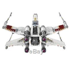 NEW CUSTOM Set Star Wars Red Five X-Wing Starfighter Compatible 10240 (DHL)