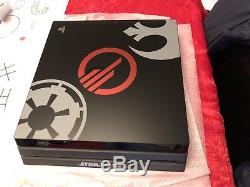 NEW Custom 4TB Star Wars Battlefront 2 Limited Sony PS4 PRO 4 TB PLAYSTATION 4K