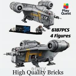 NEW MOC 75331 Razor Crest Star Wars Building Blocks 6187pcs Free Delivery