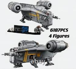 NEW MOC 75331 Razor Crest Star Wars Building Blocks 6187pcs Free Delivery
