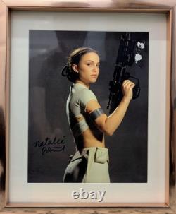 Natalie Portman Genuine Autographed Signed Custom Framed Star Wars