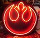 Neon Art Sign Custom Star Wars Rebel Logo Light Neons 617